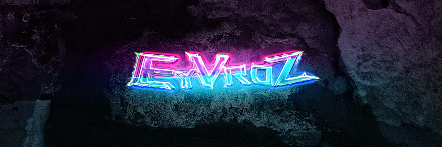 EyVroZ Pink and blue glow